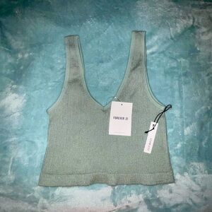 Forever 21 cropped tank top